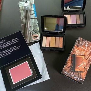 NARS Lancome samples and Maybelline liner
